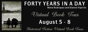 forty years in  a day tour banner