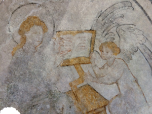 St. Matthew and Angel_Ceiling_Lazarite Church at Gfenn resized I