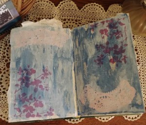 A Sweet Mixed Media Art Page I