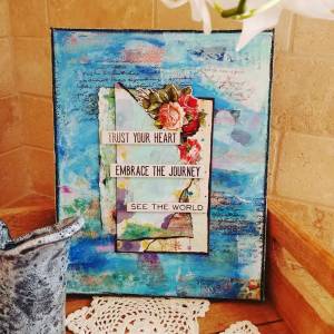 A Trust Your Heart Art